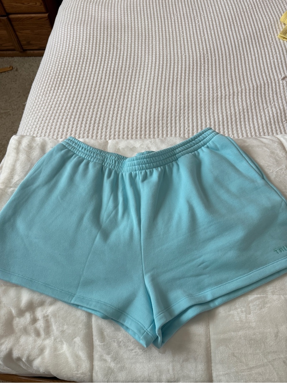 New Tribe Kelley Women’s Shorts,  Size XXL. Soft and Beautiful Beachy Blue.